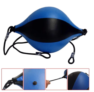 HAWK SPORTS INDUSTRIES - Balón de Boxeo de Doble Extremo para Entrenamiento de Velocidad, de PU, para Colgar del Techo o del Suelo, con Cuerda, para Práctica en Casa o en el Gimnasio - Product Image 4