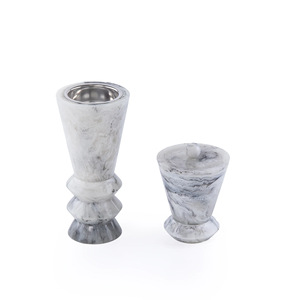 Premium gift elegant gift decorative burner fragrance decor aroma decor incense accessory resin marble accessory marble style - Product Image 4