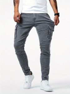 Polyester/Cotton Plus Size Men Track <b>Pants</b> Hiking Lightweight Quick Dry Athletic Workout Casual Active Jogger Sweatpants - Product Image 6