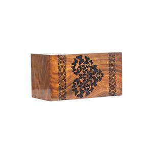 Urna de cremación de madera personalizada, urna conmemorativa grabada a medida, caja de urna hecha a mano. - Product Image 6