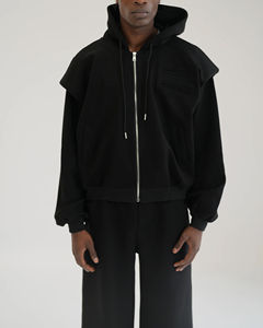 Nouvelle Collection 2026 – Ensemble Survêtement Unisexe Hiver Respirant en Polyester – Sweat à Capuche et Joggers Polaire pour Homme - Product Image 6