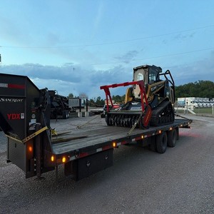 Heavy Duty Diesel Skid Steer Loader Crawler Loader Mulcher Attachment High Efficiency Motor for Professional Tree Clearing <b>Brush</b> - Product Image 2