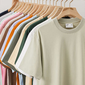 เสื้อยืดคอกลมผ้าฝ้าย 100% หนัก 240GSM สำหรับผู้ชาย สไตล์ลำลอง ใส่สบายๆ สำหรับฤดูร้อน - Product Image 2