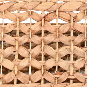 Panier de rangement en jacinthe d'eau tressé à la main avec poignées, organisateur de maison, panier à linge naturel pour enfants, écologique, vente en gros B2B - Product Image 5