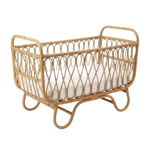 Wholesale Rattan Baby Cot For 1 Year Old Kids Furniture Cheap Price Factory Direct Sale Hot Sale High Quality Nursery Room - Product Image 2