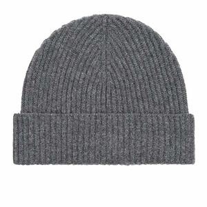 Unisex Yellow Beanie <b>Hat</b> Knitted Winter <b>Cap</b> Casual Style 100 Acrylic Cuffed Design for Adults 56-58CM Head Circumference - Product Image 5