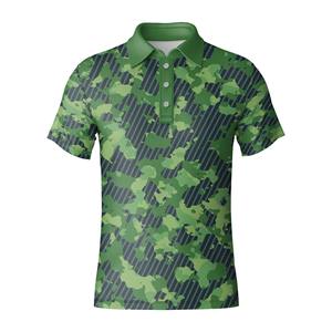 เสื้อโปโลกอล์ฟเพอร์ฟอร์แมนซ์แห้งเร็ว ระบายความชื้นได้ดี โพลีเอสเตอร์ผสมสแปนเด็กซ์ สำหรับผู้ชาย OEM - Product Image 6