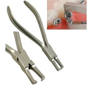 SHAHZIK INTERNATIONAL Alicates para Remover Brackets Ortodónticos, Herramientas de Extracción de Aparatos Dentales, Acero Inoxidable, Accionamiento por Turbina, Ergonómico - Product Image 2