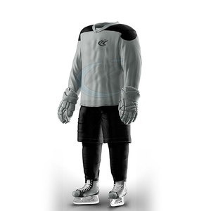 Uniforme de Hockey sobre Hielo de Diseño Personalizado a Precio Económico, con el Último Diseño en Material de Poliéster Transpirable y de Alta Calidad - Product Image 4