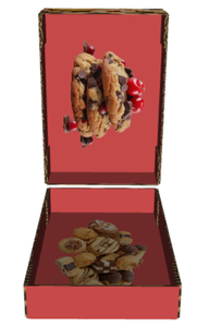 กล่องฝาปิด CBB-082ลูกฟูกปรับแต่งได้สำหรับบรรจุภัณฑ์คุกกี้และเบเกอรี่ระดับพรีเมียม - Product Image 2