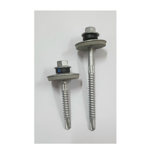 Vis en acier à filetage métrique en pouces de finition en zinc noir direct d'usine - Product Image 1