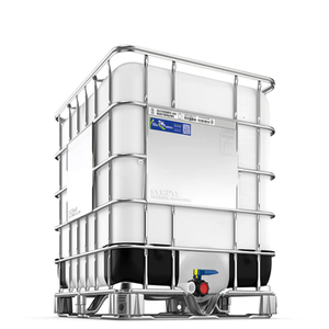 Réservoir de stockage en plastique IBC grande capacité, forme carrée et cylindrique, qualité alimentaire, directement de l'usine - Product Image 1