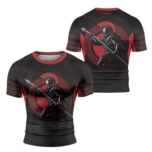 Custom OEM Unisex Rashguard UPF 50 UV Protection Sublimation Performance Fabric Compression All Over Print Wholesale OEM Factory - Product Image 1