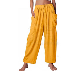 Women Formal Casual <b>Summer</b> <b>Pants</b> Breathable Casual Trousers Fashionable Women <b>Summer</b> Trousers Elastic Waist Wide Leg <b>Pants</b> - Product Image 3