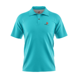 Polos Personalizados de Manga Corta Antiarrugas para Hombre con Logotipo Frontal, Polos de Alta Calidad para Entrenadores - Product Image 2