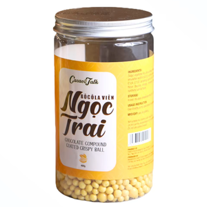 Bolas de Chocolate Crujientes con Sabor a Plátano, Producto de Fábrica Más Vendido, Chocolate Compuesto Delicioso, OEM/ODM, Venta al Por Mayor, HALAL, Decoración de Pasteles - Product Image 1