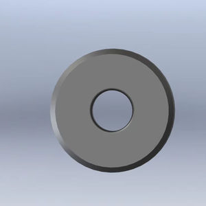 Imanes de ferrita redondos al por mayor con orificios para altavoces y equipos de sonido industriales, componentes magnéticos cerámicos - Product Image 1
