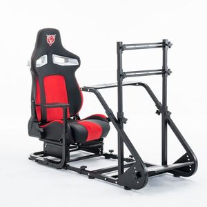 Postazione di Guida Stabile per Volanti da Corsa Compatibile con Fanatec PXN Thrustmaster Logitech, Joystick Regolabili e Controller di Gioco per la Guida - Product Image 1
