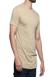 Camiseta Casual de Verano para Hombre, Cuello Redondo, Manga Corta, Jersey Sólido con Logotipo Frontal, Corte Holgado, 180g, Alta Calidad - Product Image 3