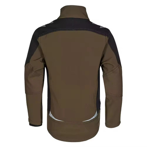 Chaqueta Softshell de Diseño Personalizado para Hombre con Cierre de Cremallera Ecológico, Tejido Transpirable con Logotipo y Bordado Personalizados - Product Image 4