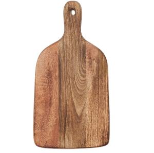 Tabla de cortar de madera de alta calidad con mango, forma rectangular, tabla para cortar frutas y verduras, accesorios de cocina - Product Image 1