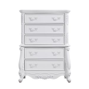 Cassettiera rifinitura bianca Latisha con cassetti - Product Image 4