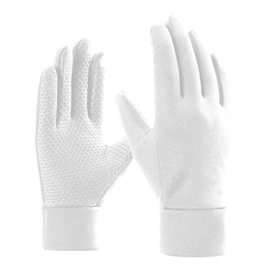 Gants de pêche tactiles de haute qualité pour femmes, hiver, à enfiler, antidérapants, en polyester, avec doigts et paume, vente en gros - Product Image 2
