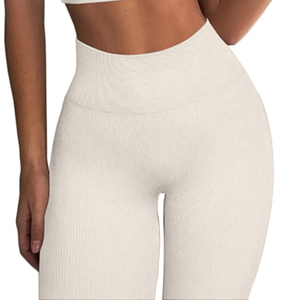 Ensemble de yoga pour femmes pas cher, tenue d'entraînement haut de gamme, tissu extensible, écologique, séchage rapide, 2 pièces, vêtements de sport légers, approvisionnement en gros - Product Image 3