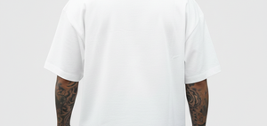 T-shirts surdimensionnés personnalisés pour hommes, à manches courtes, en coton biologique épais, respirants, écologiques, avec logo imprimé sur le col - Product Image 6