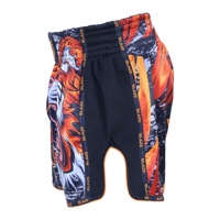 Blaze Fight Wear Sublimation Muay Thai Short De Combat MMA Kick Boxing Grappling Arts Martiaux Rouage