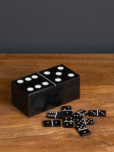 Juego de Dominó Artístico de Resina con Puntos Circulares, Forma Irregular, Escultura Coleccionable, Juego Decorativo, Artesanía de Resina de Alta Calidad - Product Image 4