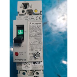 Disjoncteur différentiel Mitsubishi NV50-SVFU 30A d'occasion – Pièces d'équipement semi-conducteur d'époque - Product Image 1