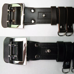 Ceinture en cuir blanc allemand avec sangle d'épaule, nouveau style 2026, ceinture stable de qualité supérieure, personnalisable, pour usage quotidien, authentique - Product Image 3