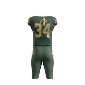 Conjunto de Jersey de Fútbol Americano para Hombre, Todas las Temporadas, Cuello en V, Impresión por Transferencia de Calor, Material 100% Poliéster, Cómodo, RIVIAN ATLANTIC - Product Image 3