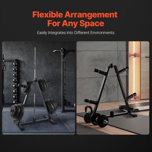 Porta Pesi Standard da 2 Pollici, Capacità di Carico 300 Libbre, Struttura Personalizzata in Legno e Ferro per Pesi, Imballaggio Personalizzato - Product Image 6