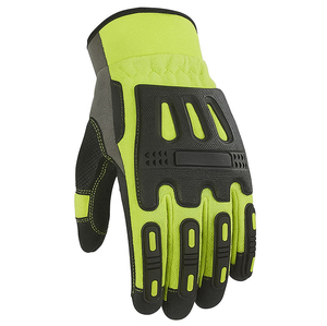 Gants de sécurité professionnels TPR anti-vibration avec grip palmaire pour le travail industriel, vente en gros OEM - Product Image 6