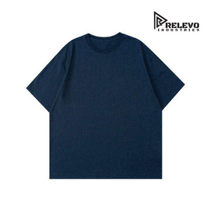 T-shirts de sport pour hommes de haute qualité, coupe ajustée, pour la gym et l'entraînement, en polyester/coton, col rond, séchage rapide - Product Image 5