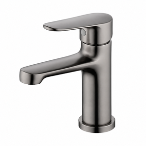 Grifo de Lavabo KSLA-43C de KSN Vietnam con Acabado en Gris Metálico, Monomando, Moderno, para Lavabo, Montaje en Encimera - Product Image 3