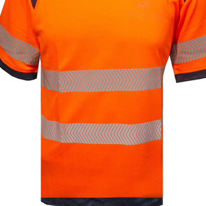 Cheap Price Custom Logo Workwear T Shirt Short <b>Sleeves</b> Breathable High Quality Reflective T-Shirt For Man 2026 Slim Fit - Product Image 3