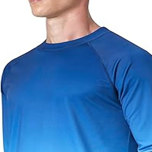 Custom Heat-Transfer Printed Digital Printing Long Sleeve Rashguard 200g Polyester/Nylon Unisex Jiu Jitsu Elasticity OEM Service - Product Image 6