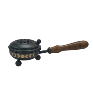 AG Metal Exports AGM-00167-F Brûleur d'encens arabe du Moyen-Orient en fonte d'art, petite tour dorée décorative et thérapeutique - Product Image 5