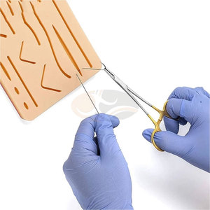Kit de Práctica de Sutura Quirúrgica, Set de Entrenamiento Quirúrgico, Herramientas Quirúrgicas de Acero Inoxidable, Manual, Alta Calidad, Certificado CE, Profesional - Product Image 3