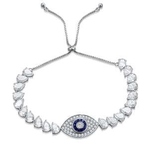 Women's 925 <b>Silver</b> Diamond <b>Choker</b> With Design Pear Cut Lab grown Diamonds D Color IGI Certified Luxury Style - Product Image 1