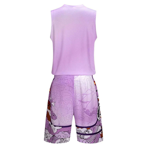 Tenue de basketball légère, nouvelle tendance, coupe confortable, dernier design pour les équipes sportives, uniforme de basketball pour hommes - Product Image 3