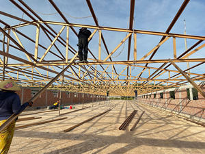 Estructura de Techo de Acero Ligero para Gallinero Eratek EC100.100, Grado G550, Estándar JIS, para Viviendas Residenciales - Product Image 4