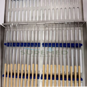 Ensemble de micro-dissecteurs SureMed Instruments, 20 pièces, instruments chirurgicaux en acier inoxydable, boîte de stérilisation pour la neurochirurgie, CE - Product Image 2