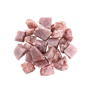 Piedra de Cuarzo Fresa, Gema Natural sin Pulir, Cristal de Sanación Reiki para Feng Shui, Tallado a Mano, Tamaño Personalizado - Product Image 6