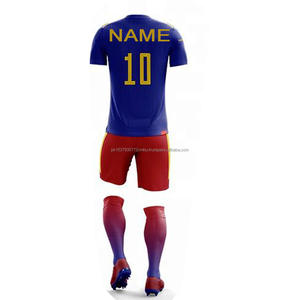 Uniformes de Fútbol Personalizados con Sublimación, Diseño 2021, Transpirables, Lisos, 100% Poliéster, Secado Rápido, Unisex para Adultos - Product Image 4