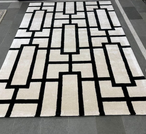 Alfombras de lana hechas a mano con diseño de flores multicolor, tamaño y color personalizables para uso en el hogar, oficina o sala de estar. - Product Image 1