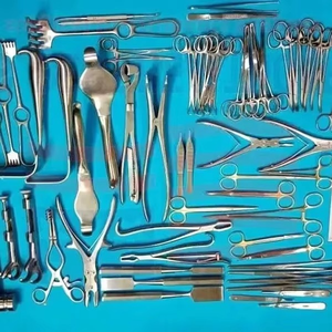 Ensemble d'instruments chirurgicaux orthopédiques de base en acier inoxydable, manuels, de haute qualité, certifiés CE, pour usage hospitalier - Product Image 3